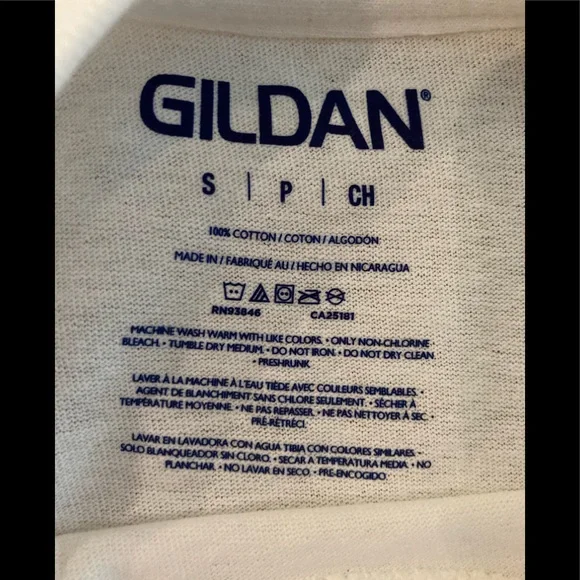 NWOT You Wish You Wish HAVE A NICE DAY GRAPHIC T-SHIRT SZ S BY GILDAN - Picture 5 of 5